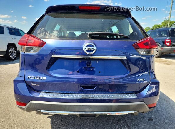 KNMAT2MV2JP518729 2018 NISSAN ROGUE Blue 