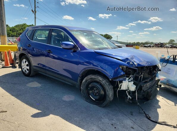 KNMAT2MV2JP518729 2018 NISSAN ROGUE Blue 