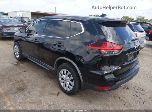 KNMAT2MV2JP545011 2018 NISSAN ROGUE Black Задня ліва чверть