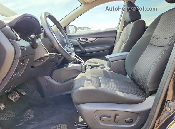 KNMAT2MV2JP590899 2018 NISSAN ROGUE Black Vista interior delantera