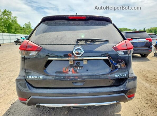 KNMAT2MV2JP590899 2018 NISSAN ROGUE Black Vista trasera