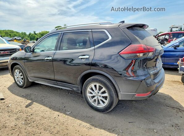 KNMAT2MV2JP590899 2018 NISSAN ROGUE Black Trasero izquierdo