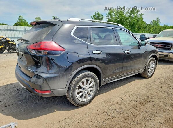 KNMAT2MV2JP590899 2018 NISSAN ROGUE Black Trasero derecho