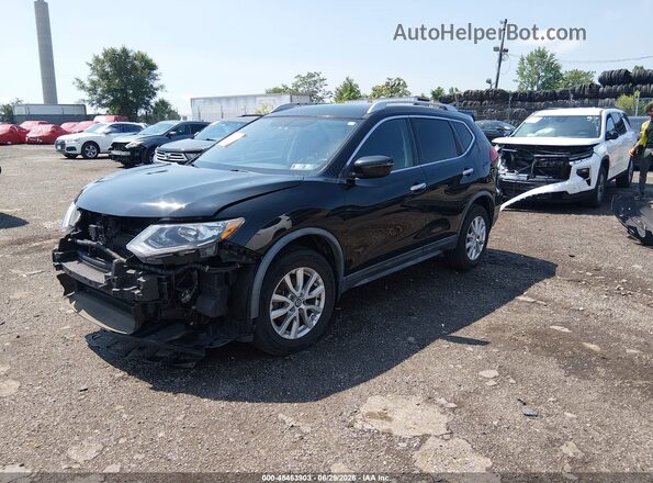 KNMAT2MV2JP621035 2018 NISSAN ROGUE Black Front left