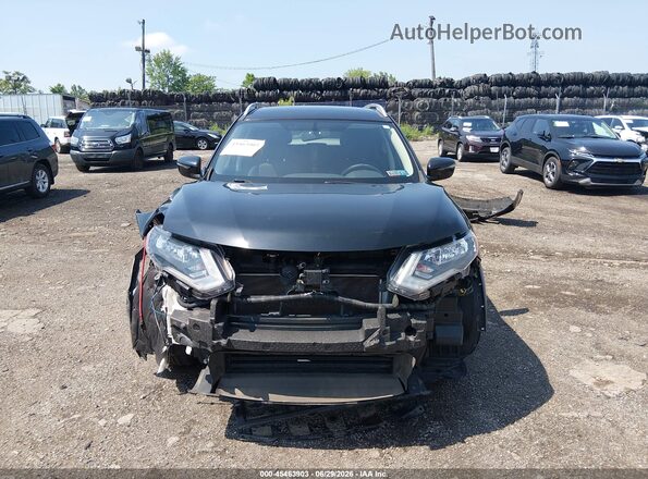 KNMAT2MV2JP621035 2018 NISSAN ROGUE Black Rear interior view