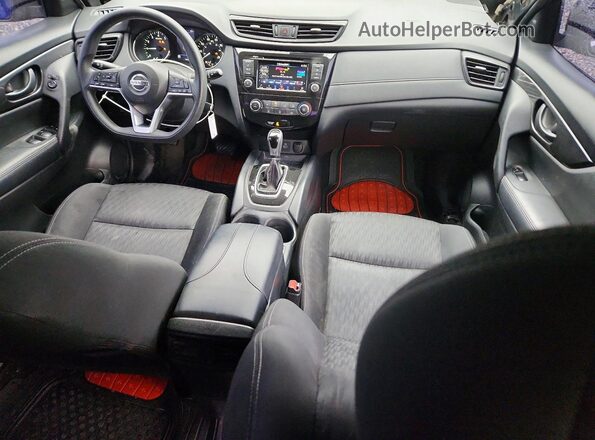KNMAT2MV2KP519106 2019 NISSAN ROGUE Black Dashboard view
