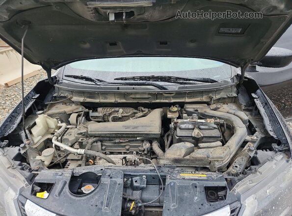 KNMAT2MV2KP519106 2019 NISSAN ROGUE Black Engine compartment view