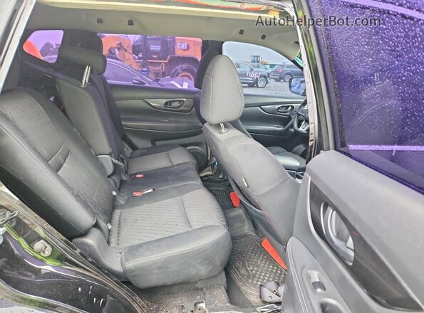 KNMAT2MV2KP519106 2019 NISSAN ROGUE Black Rear interior view