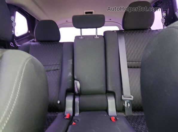KNMAT2MV2KP519106 2019 NISSAN ROGUE Black Rear seats view