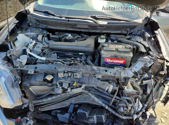 KNMAT2MV2LP510651 2020 NISSAN ROGUE Gray ძრავის განყოფილების ხედი