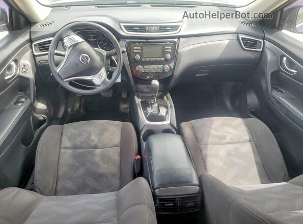 KNMAT2MV3GP637141 2016 NISSAN ROGUE Синий 