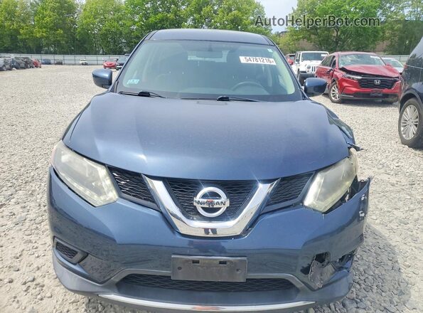 KNMAT2MV3GP637141 2016 NISSAN ROGUE Синий 