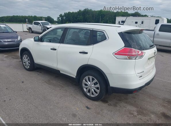 KNMAT2MV3GP640931 2016 NISSAN ROGUE White 