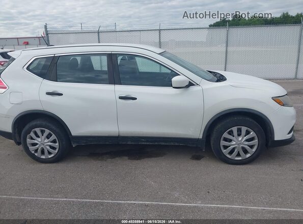KNMAT2MV3GP640931 2016 NISSAN ROGUE White 