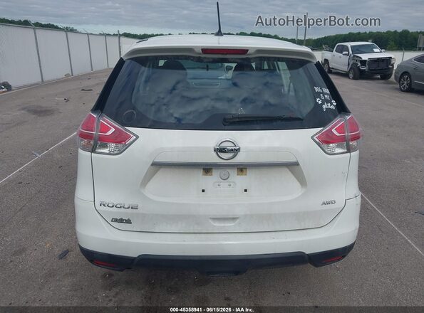 KNMAT2MV3GP640931 2016 NISSAN ROGUE White 