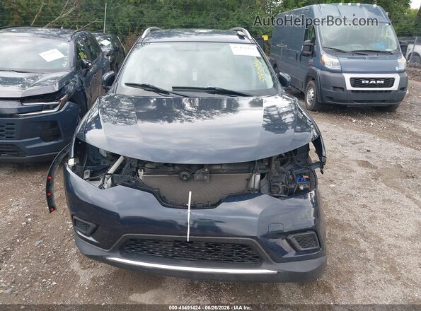 KNMAT2MV3GP643604 2016 NISSAN ROGUE Blue წინა ხედი