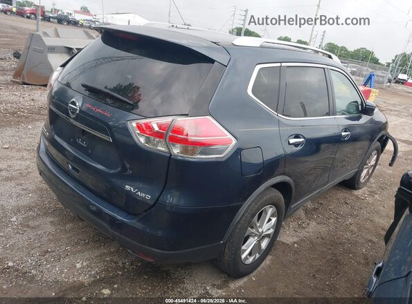 KNMAT2MV3GP643604 2016 NISSAN ROGUE Blue უკანა მარჯვენა