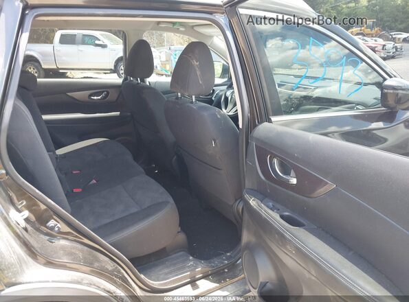 KNMAT2MV3GP644929 2016 NISSAN ROGUE Brown VIN կոդի պիտակի տեսք