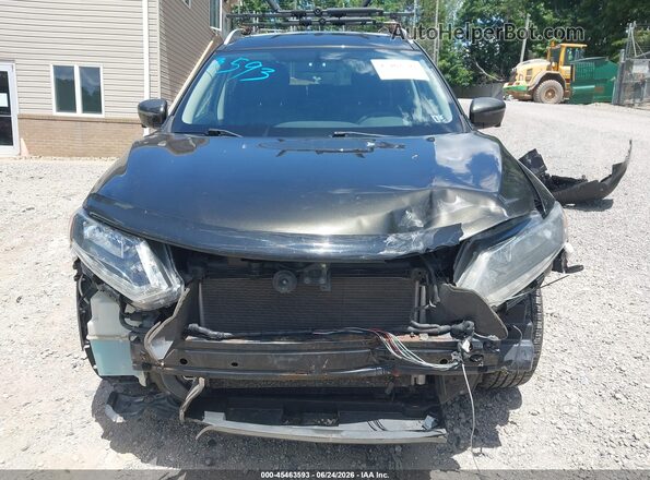 KNMAT2MV3GP644929 2016 NISSAN ROGUE Brown Սալոնի հետևի տեսք