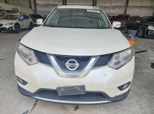KNMAT2MV3GP675226 2016 NISSAN ROGUE White Front view