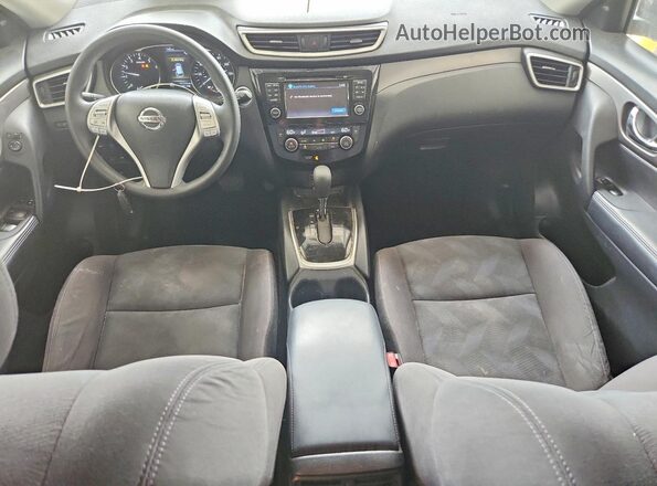 KNMAT2MV3GP675226 2016 NISSAN ROGUE White Dashboard view