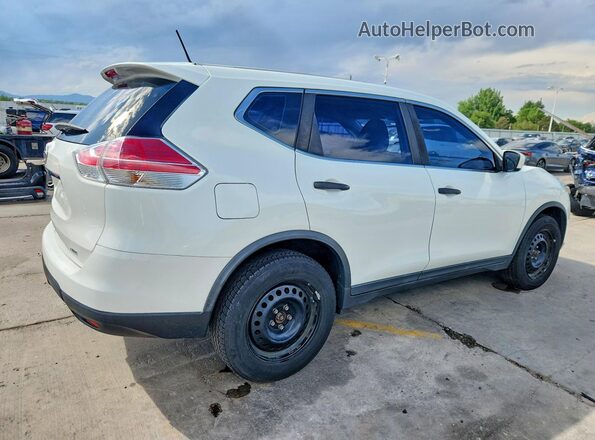 KNMAT2MV3GP682936 2016 NISSAN ROGUE Белый Задняя правая четверть