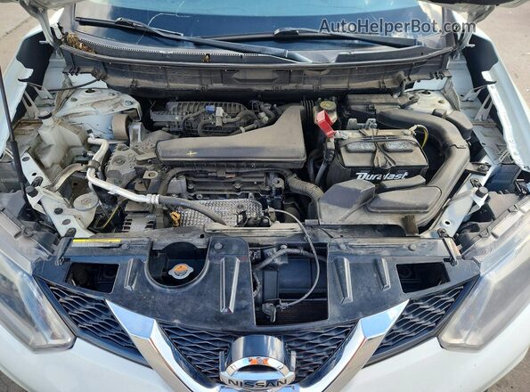 KNMAT2MV3GP682936 2016 NISSAN ROGUE Белый Вид подкапотного пространства