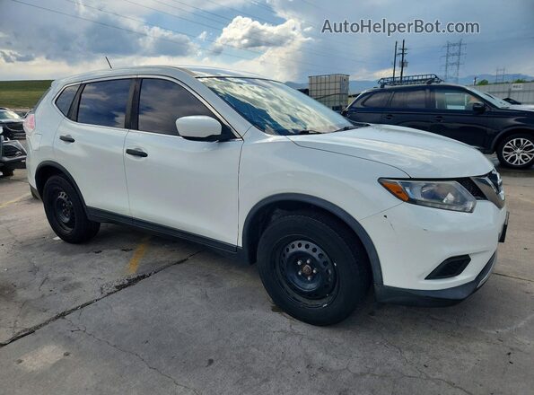 KNMAT2MV3GP682936 2016 NISSAN ROGUE Белый Передняя правая четверть