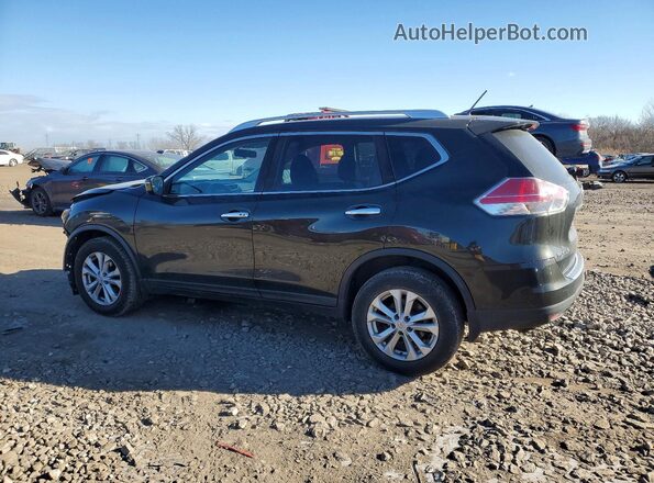 KNMAT2MV3GP686114 2016 NISSAN ROGUE Black Tył lewy