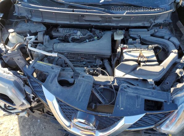 KNMAT2MV3GP686114 2016 NISSAN ROGUE Black Widok komory silnika