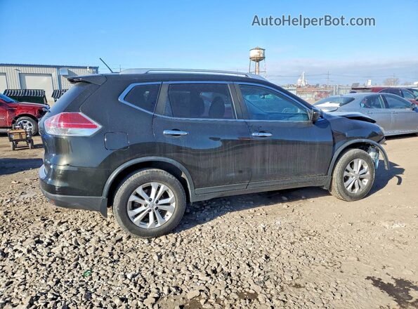 KNMAT2MV3GP686114 2016 NISSAN ROGUE Black Tył prawy