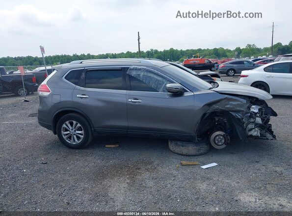 KNMAT2MV3GP710850 2016 NISSAN ROGUE Gray Widok wnętrza 360 stopni