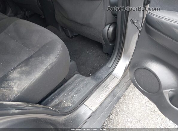 KNMAT2MV3GP710850 2016 NISSAN ROGUE Gray Widok naklejki z numerem VIN