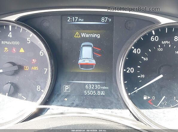 KNMAT2MV3GP710850 2016 NISSAN ROGUE Gray 