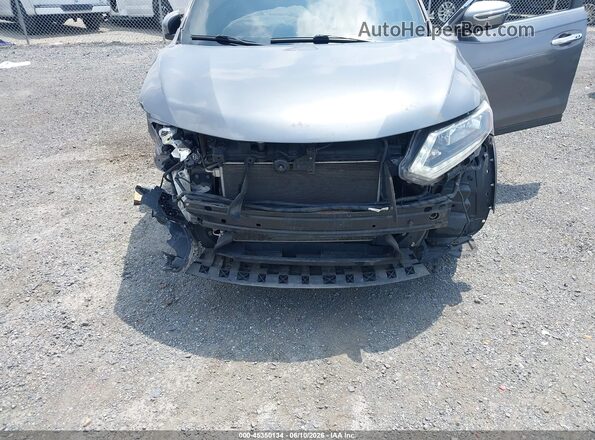 KNMAT2MV3GP710850 2016 NISSAN ROGUE Gray Widok z przodu