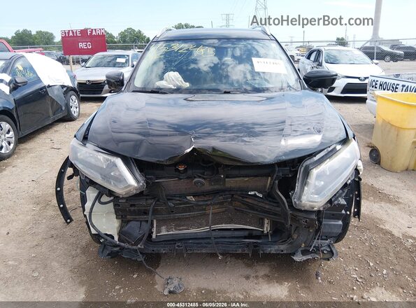 KNMAT2MV3GP719080 2016 NISSAN ROGUE Black Widok zestawu wskaźników