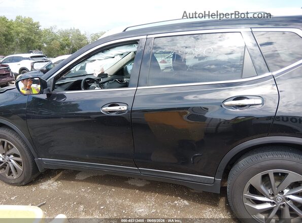 KNMAT2MV3GP719080 2016 NISSAN ROGUE Black Widok wnętrza 360 stopni