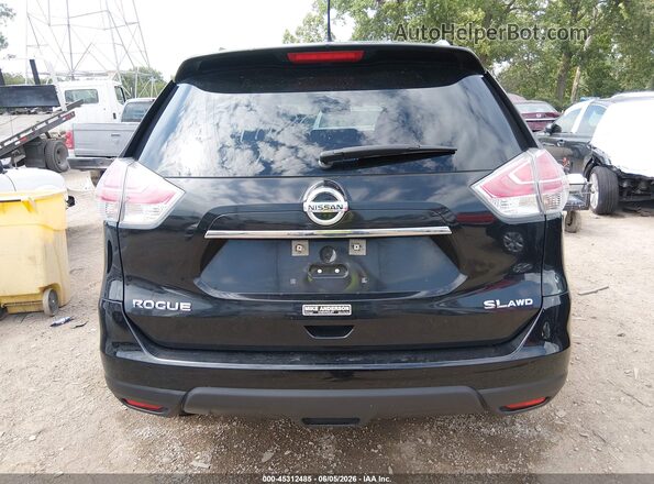 KNMAT2MV3GP719080 2016 NISSAN ROGUE Black 