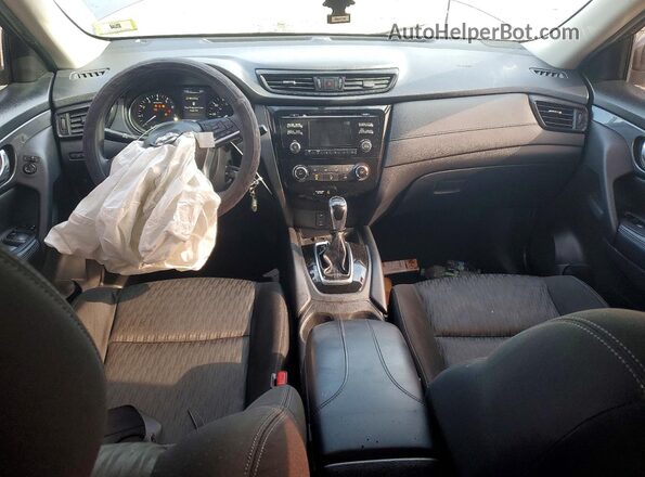 KNMAT2MV3HP503294 2017 NISSAN ROGUE Gray Vista del salpicadero