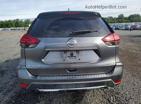 KNMAT2MV3HP503294 2017 NISSAN ROGUE Gray Vista trasera