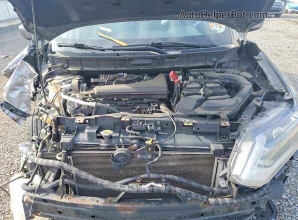 KNMAT2MV3HP503294 2017 NISSAN ROGUE Gray Vista del compartimento del motor