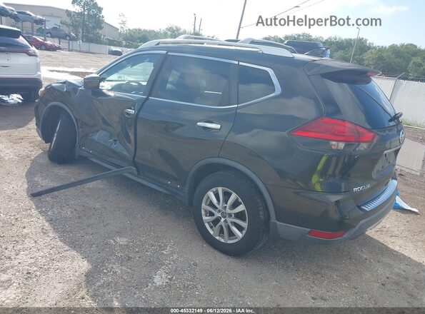 KNMAT2MV3HP552480 2017 NISSAN ROGUE Gray Trasero izquierdo