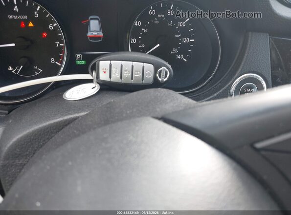 KNMAT2MV3HP552480 2017 NISSAN ROGUE Gray Vista del salpicadero