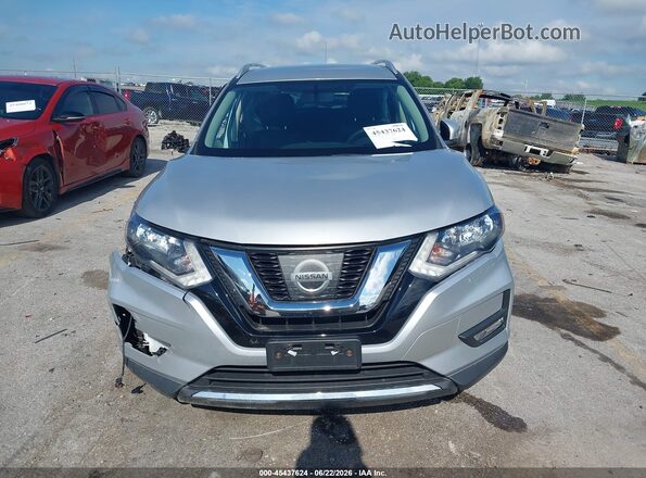 KNMAT2MV3HP571854 2017 NISSAN ROGUE Gray Widok zestawu wskaźników