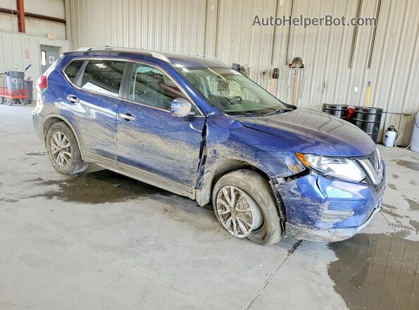 KNMAT2MV3HP606893 2017 NISSAN ROGUE Blue 
