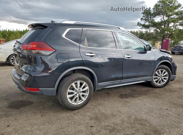 KNMAT2MV3JP517380 2018 NISSAN ROGUE Black Trasero derecho