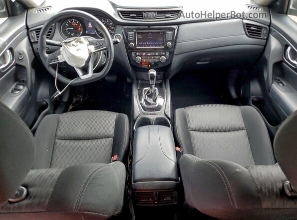 KNMAT2MV3JP517380 2018 NISSAN ROGUE Black Vista del salpicadero