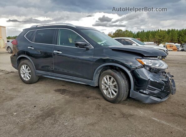 KNMAT2MV3JP517380 2018 NISSAN ROGUE Black Delantero derecho