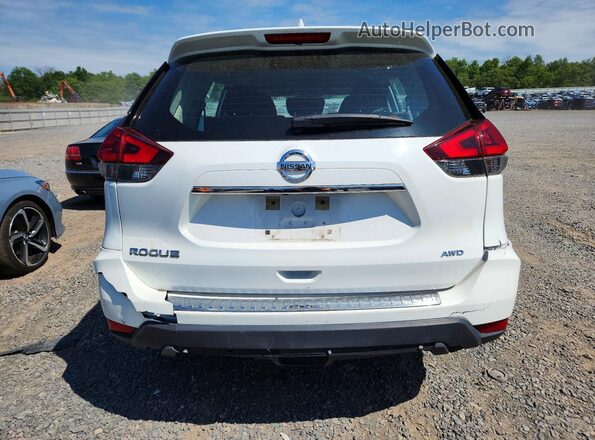 KNMAT2MV3JP526757 2018 NISSAN ROGUE White Вид ззаду