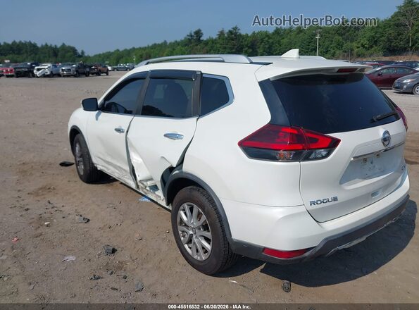 KNMAT2MV3JP570077 2018 NISSAN ROGUE Белый Задняя левая четверть
